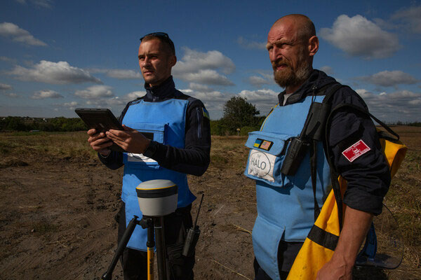 Trimble partners with HALO Trust for landmine clearance in Ukraine