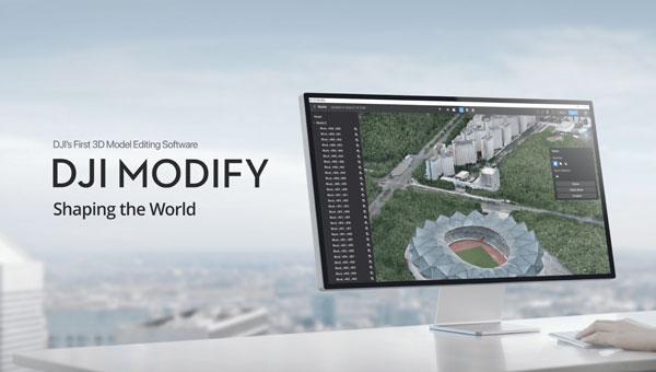 DJI launches 3D model editing software