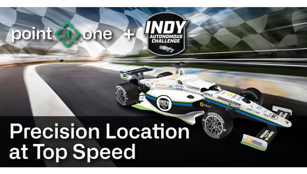 Point One Navigation provides positioning for autonomous race cars