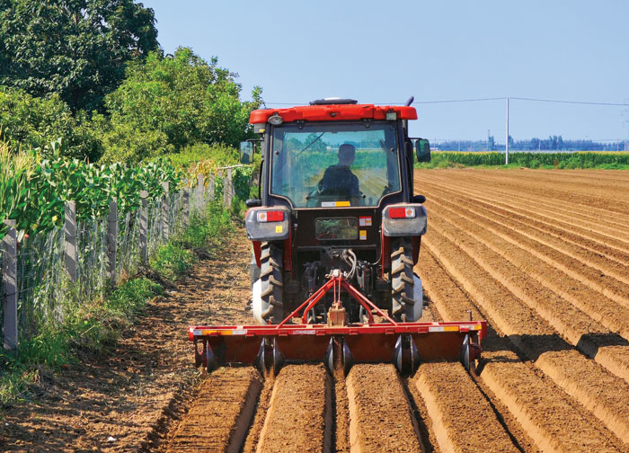 Auto-steering helps to plant corn, soybeans and rice