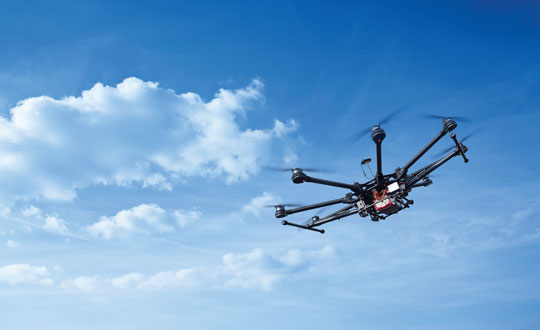 Seen & Heard: UAVs to the rescue, fire strikes in Chile