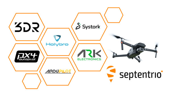 Septentrio expands UAV ecosystem for reliable GNSS positioning