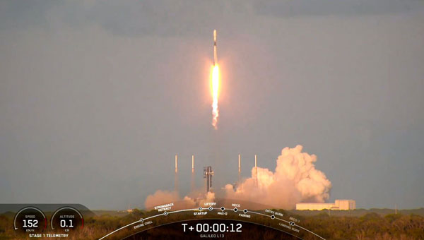 Galileo constellation expands with two new satellites