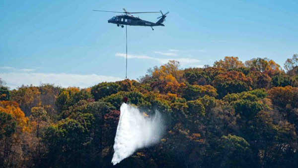 Sikorsky, Rain demonstrate wildfire mission autonomy