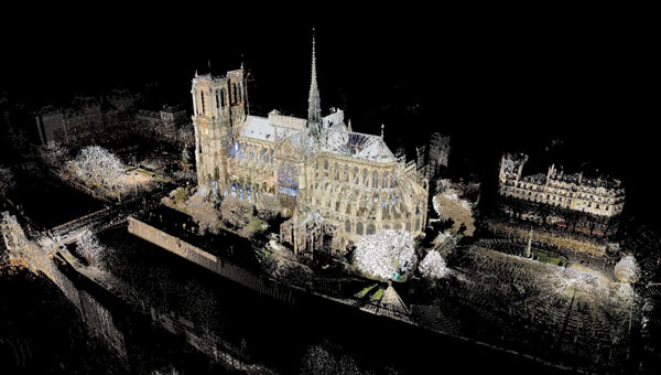 Notre Dame Cathedral reopens: 3D mapping guides historic restoration
