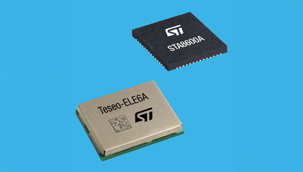 STMicroelectronics introduces line of GNSS receivers