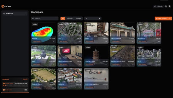CHCNAV’s cloud-based platform enhances 3D data processing and collaboration
