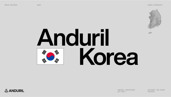 Anduril enters South Korean market, partners with Korean Air on UAS production
