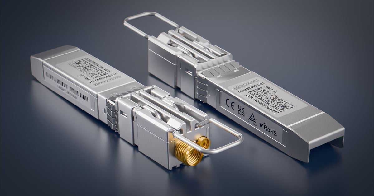 Adtran launches Oscilloquartz SFP grandmaster clock for precise edge timing in 10G networks