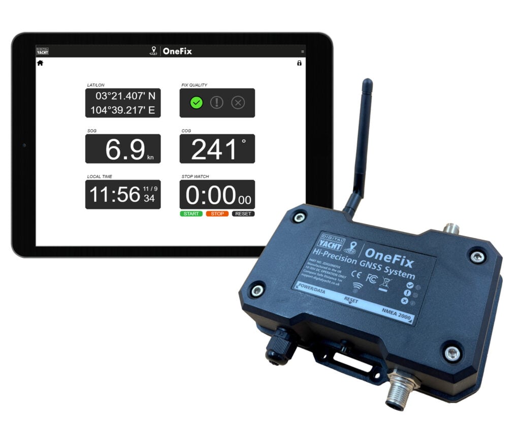 Digital Yacht offers Onefix high-performance GNSS sensor for boaters