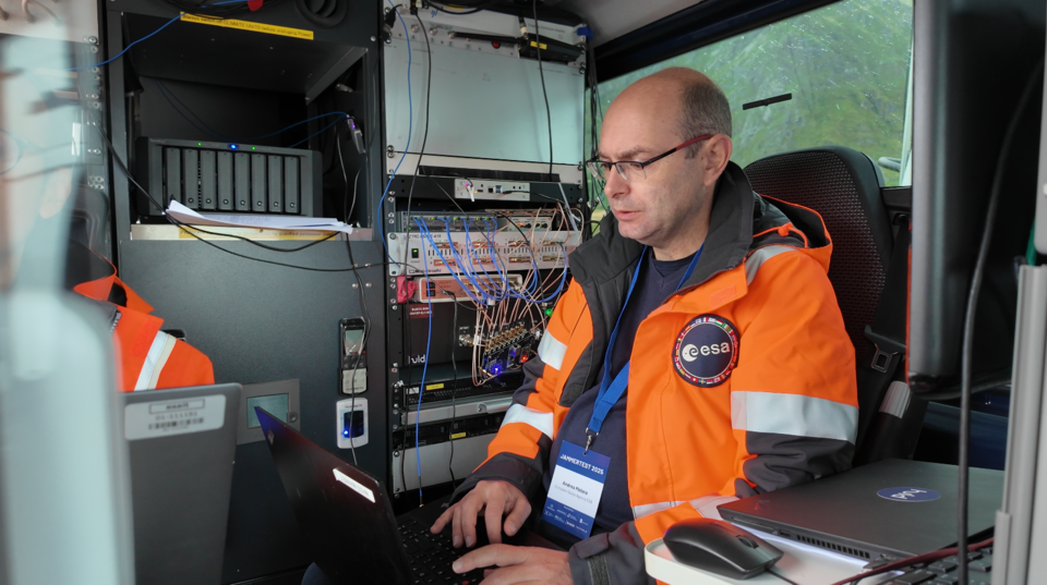 ESA fights interference in Arctic tests