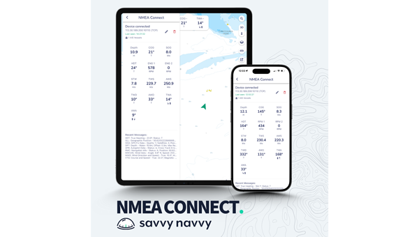 Savvy Navvy launches NMEA Connect for integrated onboard navigation