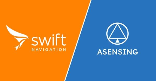 Swift Navigation and Asensing partner on automotive-grade GNSS for industrial autonomy