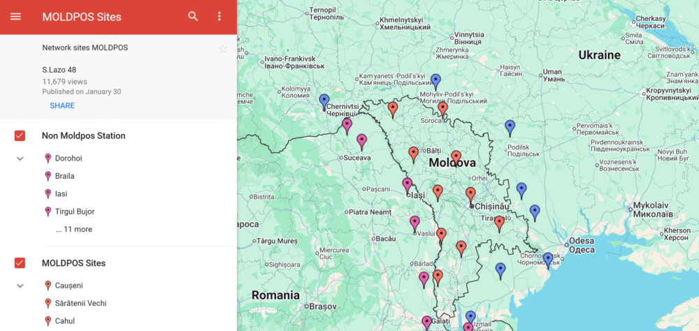 Moldova’s positioning system now uses Galileo