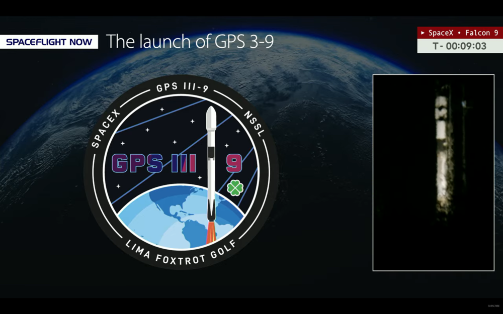 Update: Ninth GPS III successfully launched