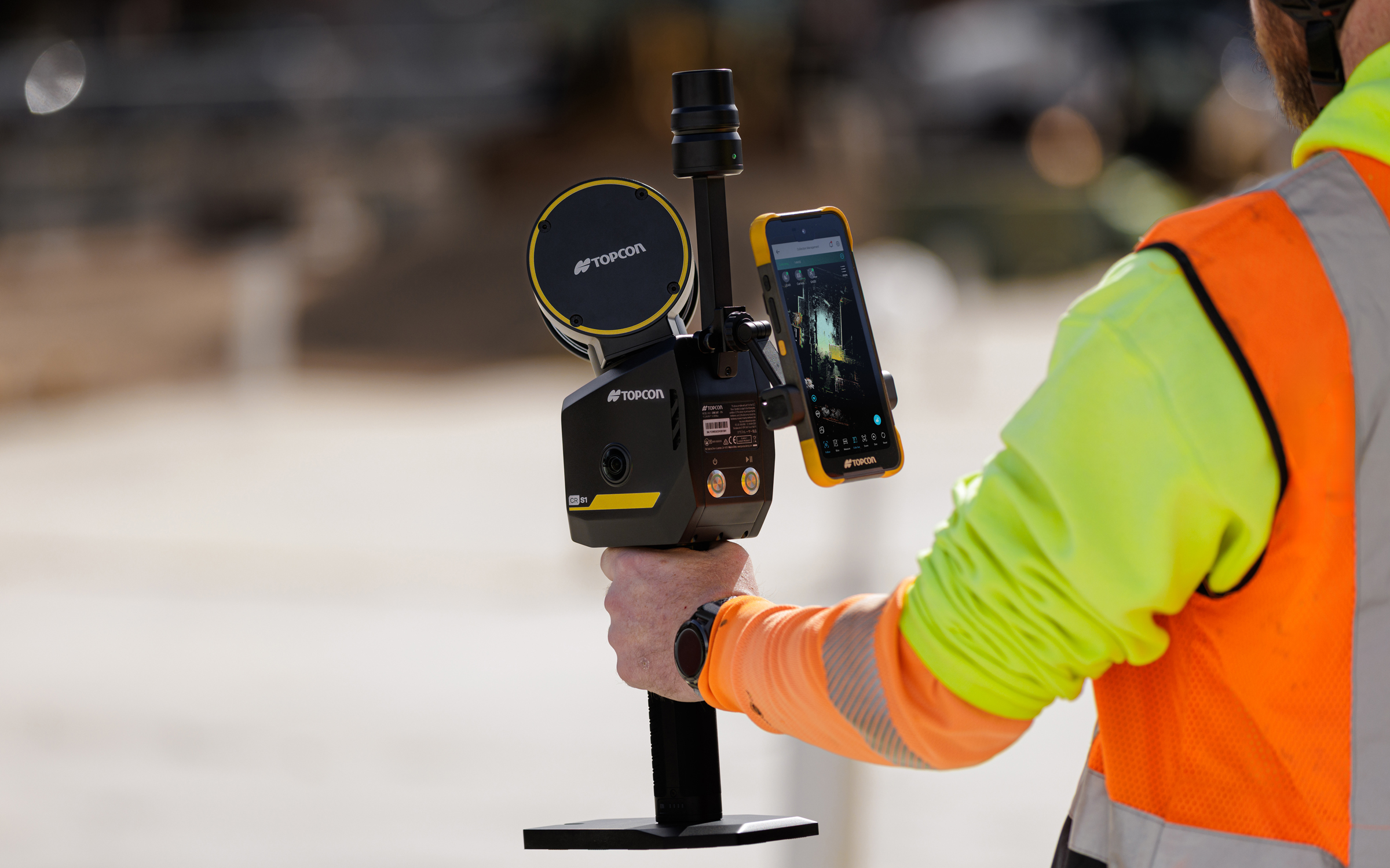 Topcon introduces CR-S1 reality capture handheld scanning system