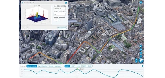Spirent’s SimXTRACT provides real-world PNT testing with signals from the field
