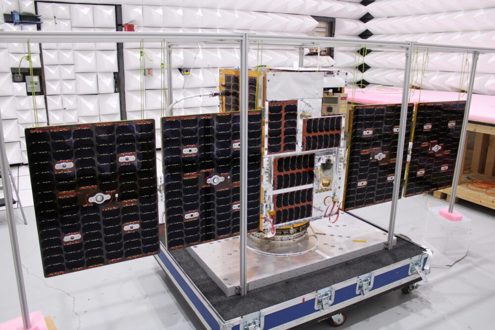 Advanced GNSS ionospheric sensor sent into orbit