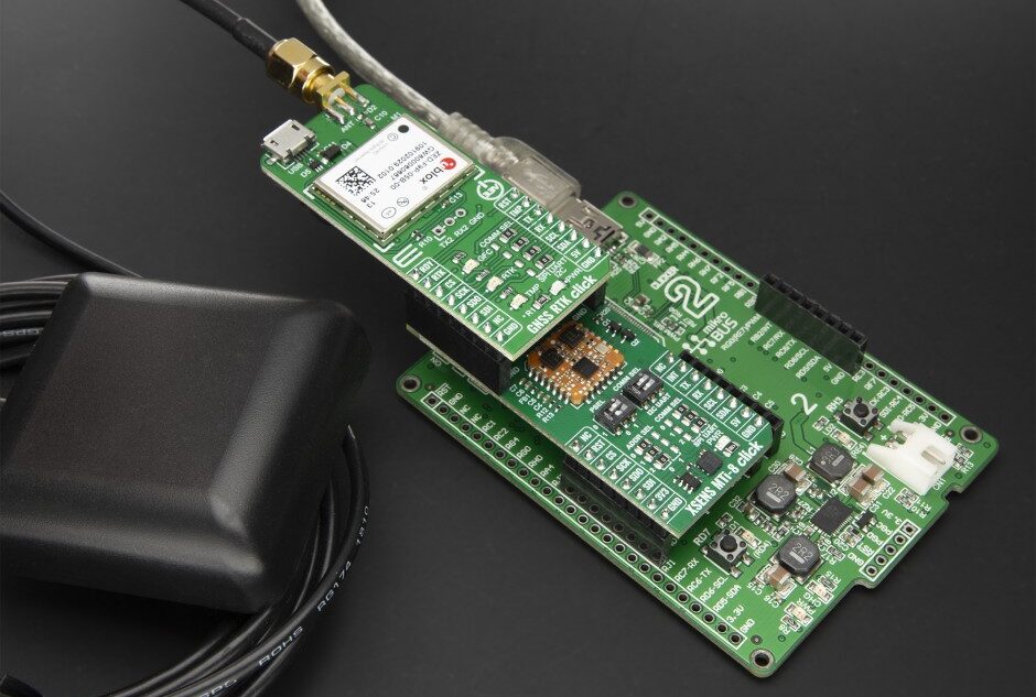 Mikroe offers XSens MTi-8 Click board for RTK GNSS and INS