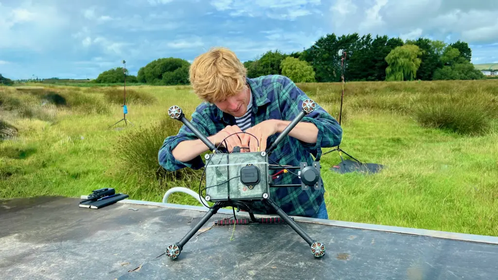 42 Technology and Omnisense collaborate on safer autonomous drone landing system