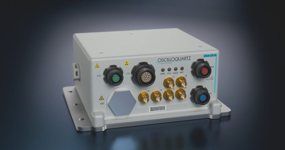 Oscilloquartz series provides timing for mission-critical harsh environments