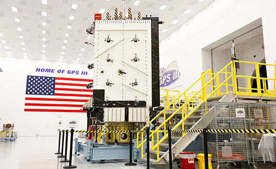 Ground System COps connects with orbiting GPS III satellite