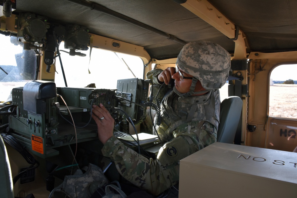 Soldiers in the field learn how to operate in a NAVWAR environment. (Photo: U.S. Army)