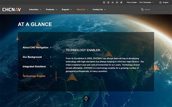 CHC Navigation introduces new corporate website