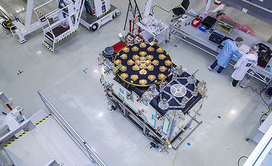First of Batch 3 Galileo payloads delivered with evolved clocks