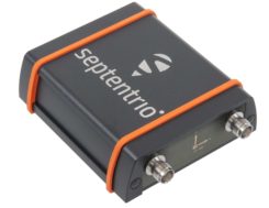 The AsteRX-SBi has a rugged housing, making it suitable for machine control and other outdoor uses. (Photo: Septentrio)