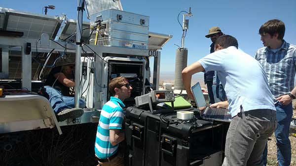 Finding time: Accuracy test of Locata Network takes place at White Sands