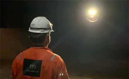 Terra Drone Brazil conducts unmanned offshore tank inspection
