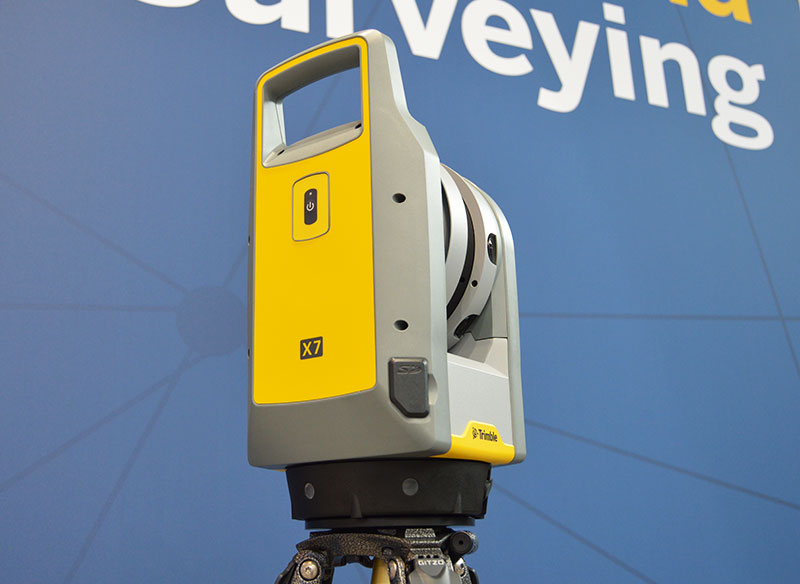 Trimble launches X7 3D laser scanner at Intergeo 2019